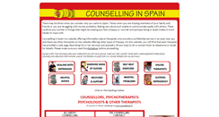 Desktop Screenshot of counsellors.es
